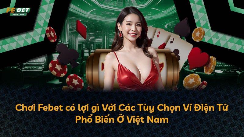 Chơi Febet có lợi gì Với Các Tùy Chọn Ví Điện Tử Phổ Biến Ở Việt Nam