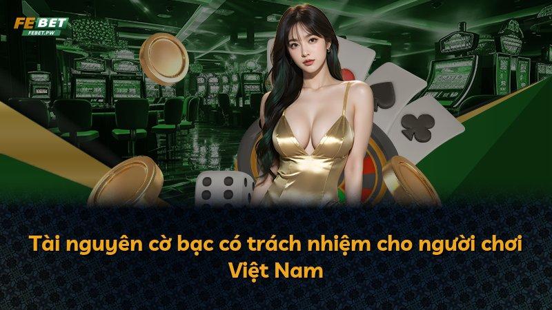 Tài nguyên cờ bạc có trách nhiệm cho người chơi Việt Nam