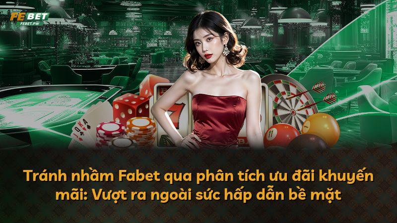 Tránh nhầm Fabet qua phân tích ưu đãi khuyến mãi: Vượt ra ngoài sức hấp dẫn bề mặt